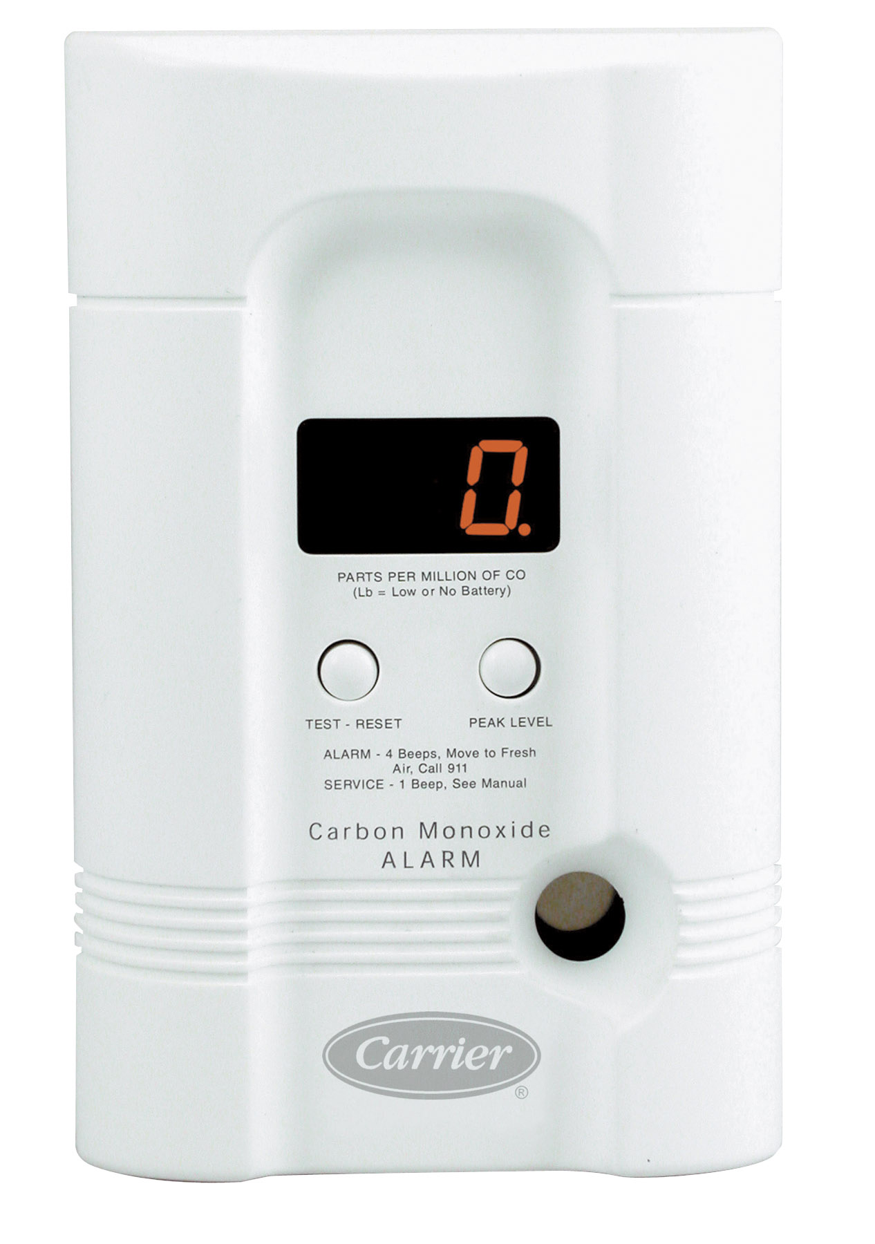 Carbon monoxide alarm for home safety in Michigan installed by Mechanical Extremes