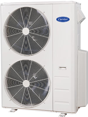 Carrier mini-split ductless air conditioning system installed by Mechanical Extremes