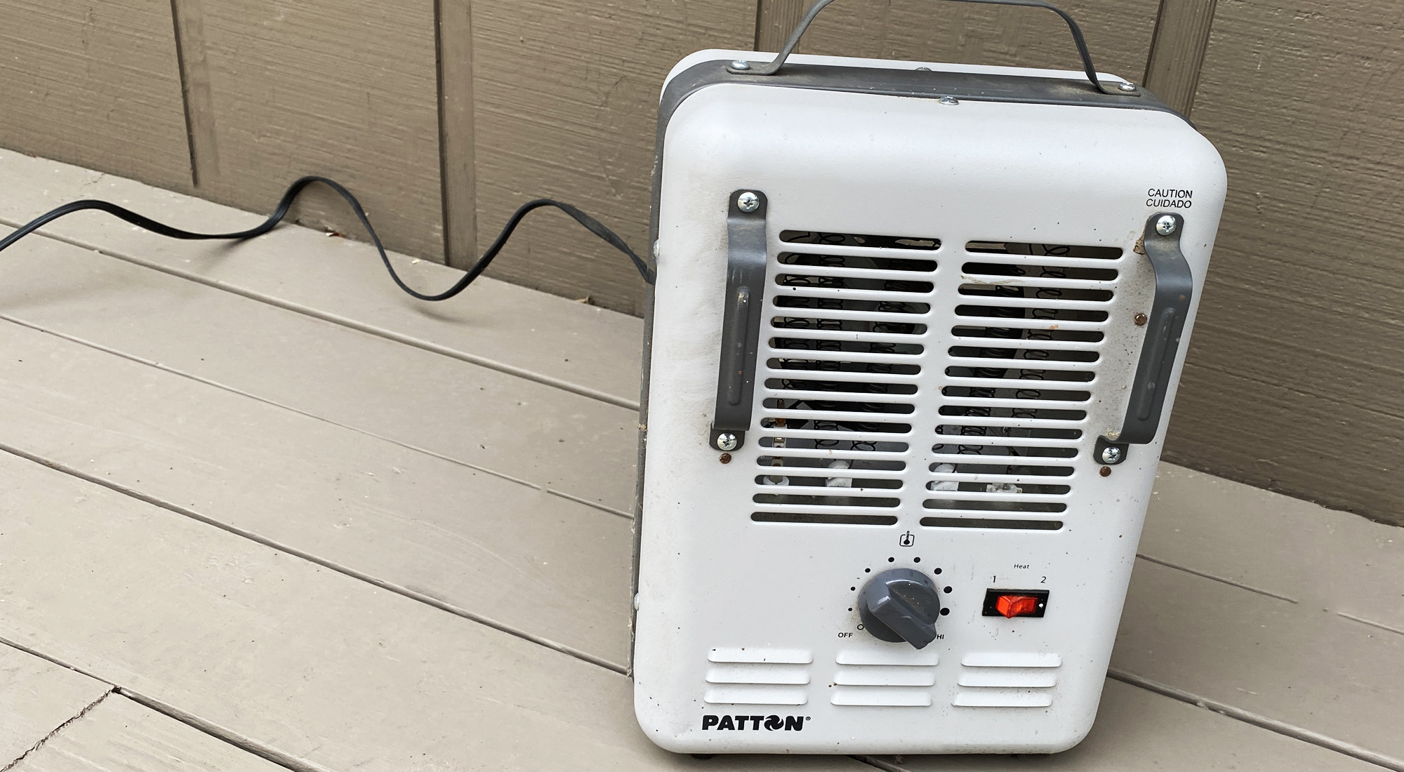 Space heater shown as a potential cause of HVAC problems in Michigan homes