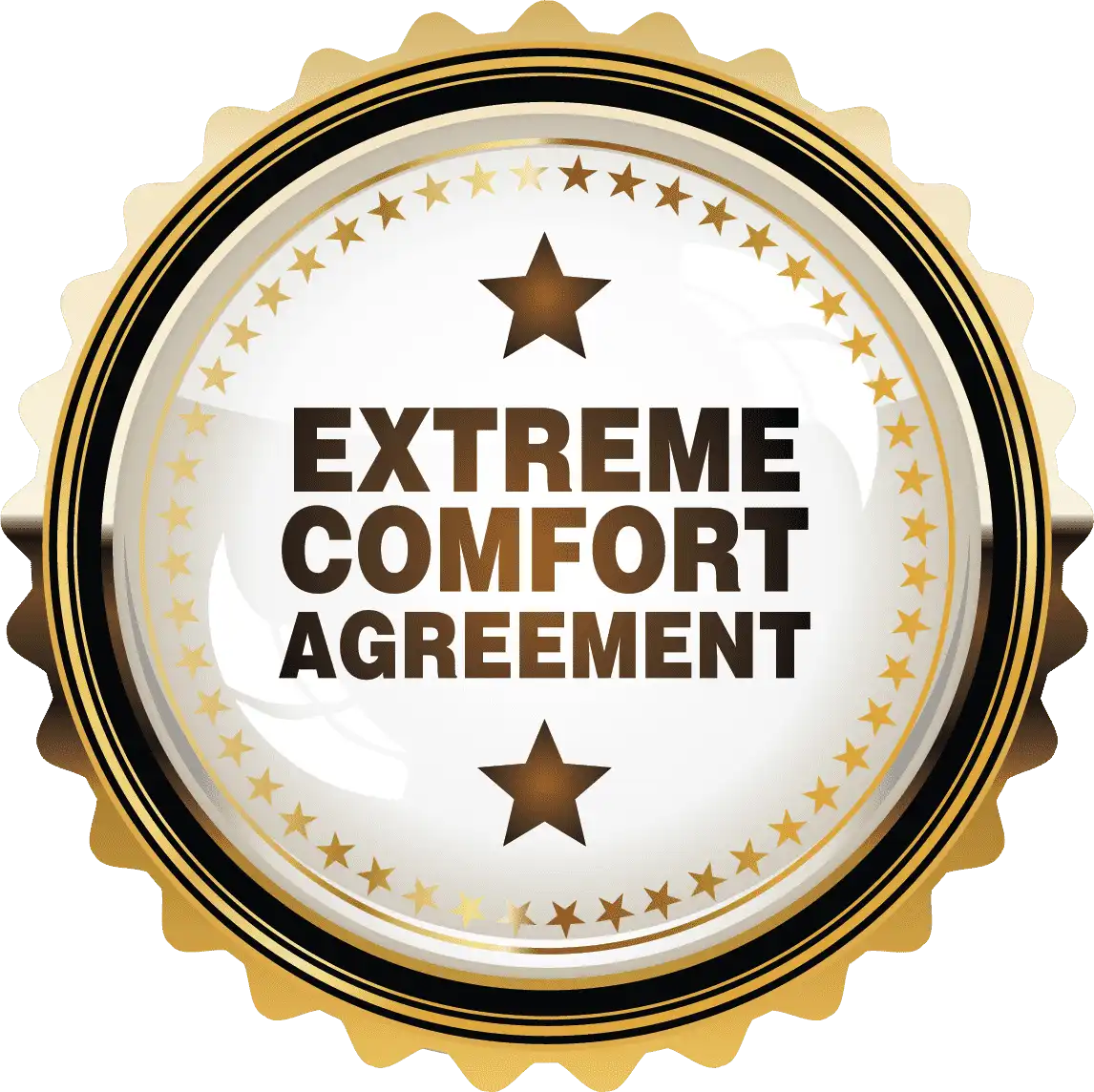 Extreme Comfort maintenance plan seal from Mechanical Extremes Michigan HVAC