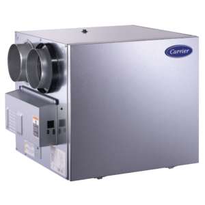 Carrier Performance horizontal heat recovery ventilator HRVXXSH installed by Mechanical Extremes
