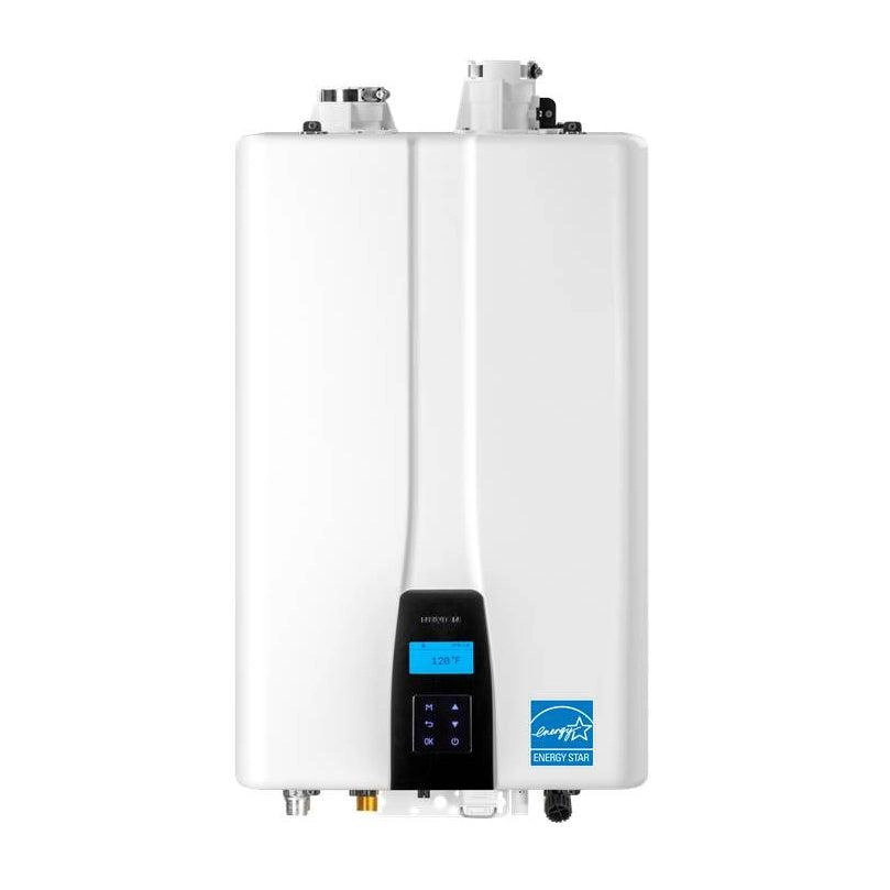 Navien NPE-240A condensing high-efficiency gas tankless water heater installed by Mechanical Extremes