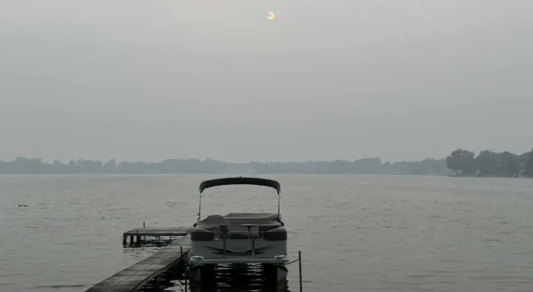 Smoke on the water at a Mechanical Extremes outdoor community event